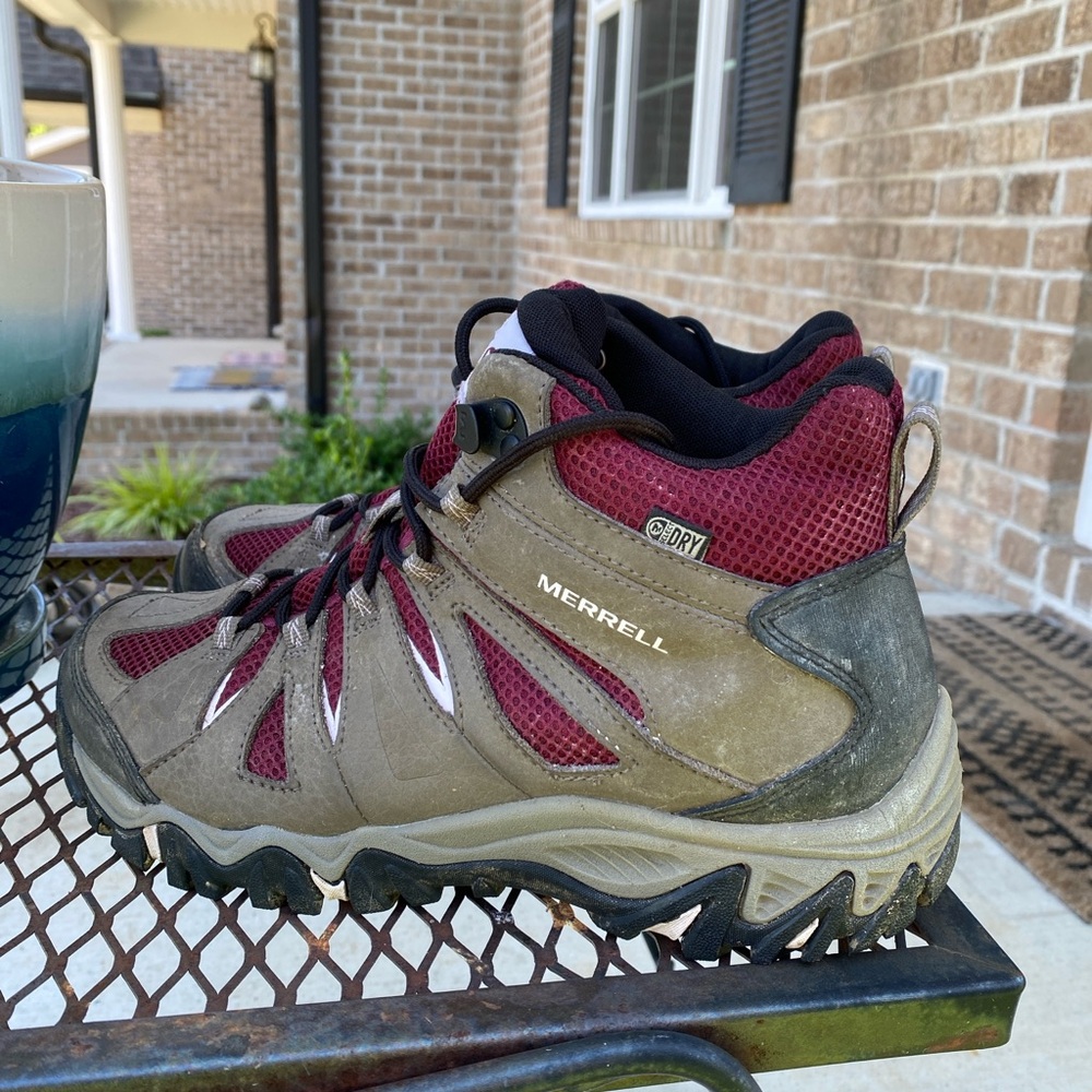 Merrell hiking / walking boots size 9.5